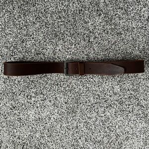 Men’s size 40mm brown leather belt